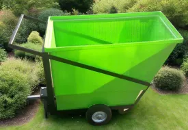 200L  Roto Tilt Bin and Frame