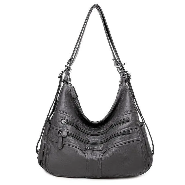 2021 Genuine Leather women Handbags Multifunction Shoulder Bags Travel BackPack