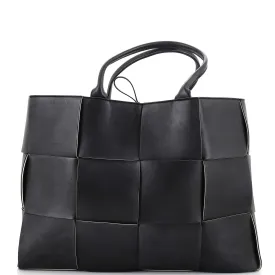 Arco Tote Maxi Intrecciato Leather Large