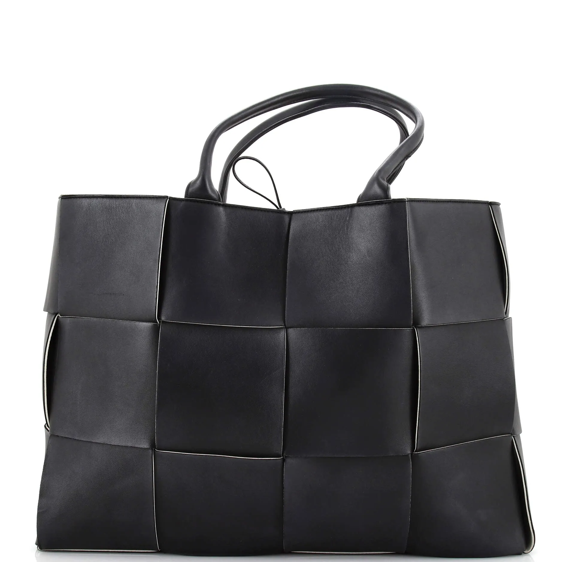 Arco Tote Maxi Intrecciato Leather Large