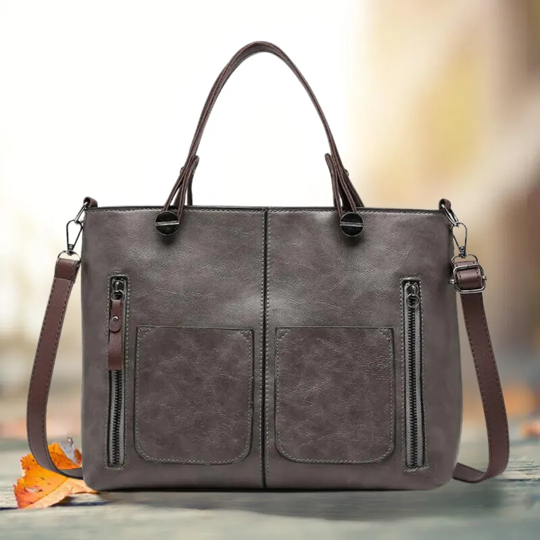 Aveline™ | Elegant Leather Shoulder Bag