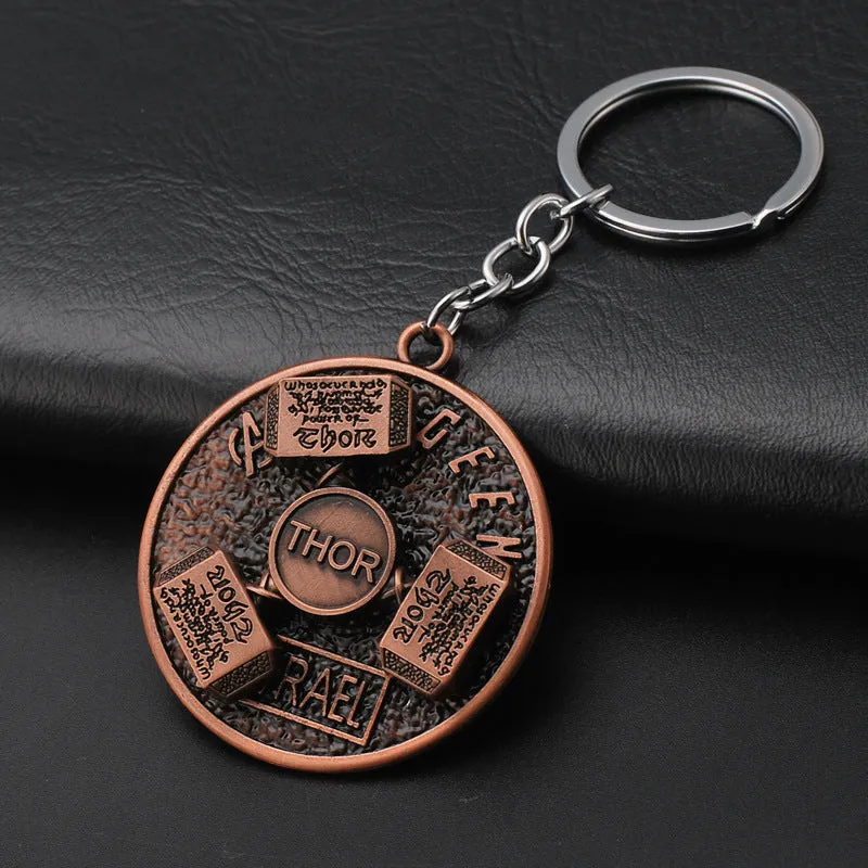 Avengers Rotating Keychain