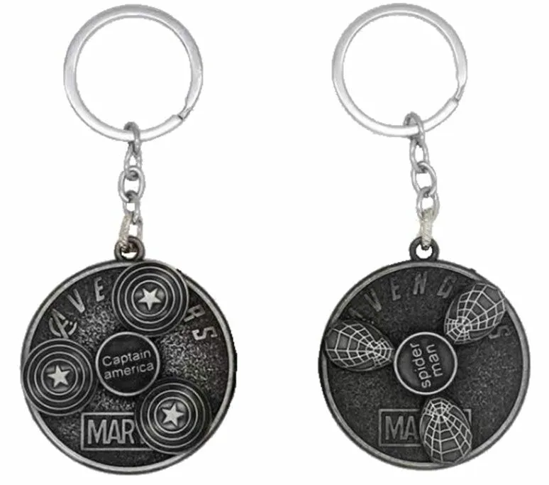 Avengers Rotating Keychain