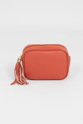 Beau Crossbody Bag - Burnt Orange, Pebbled