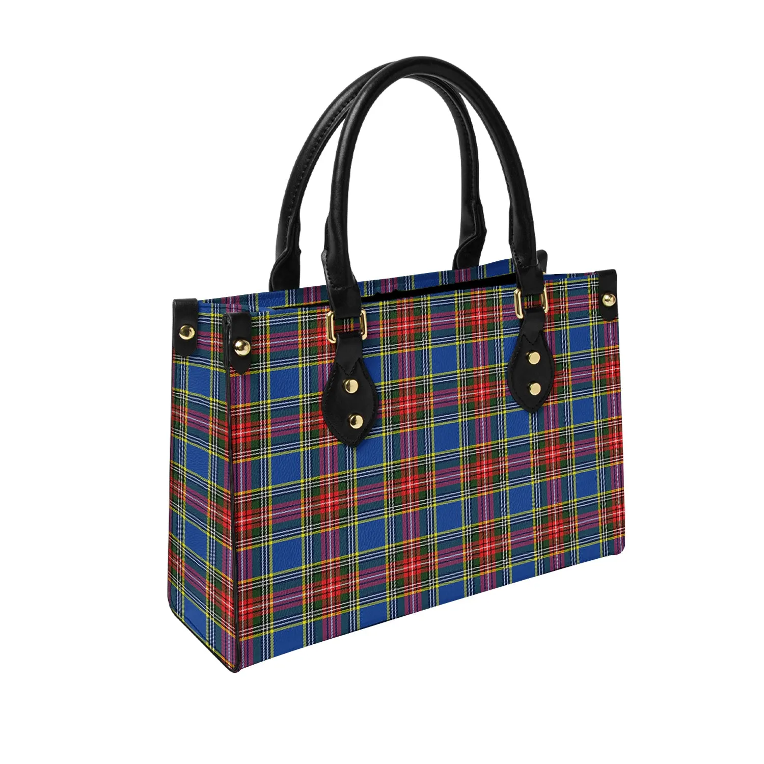 Bethune Tartan Leather Bag