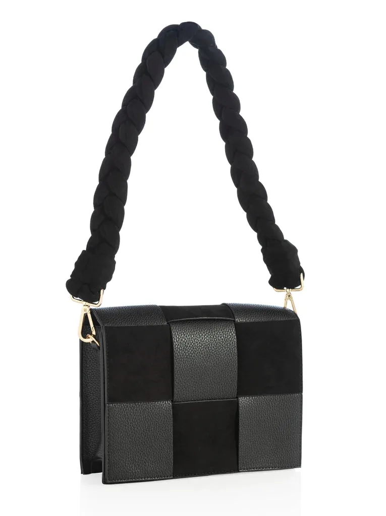 Black Verona Shoulder Bag