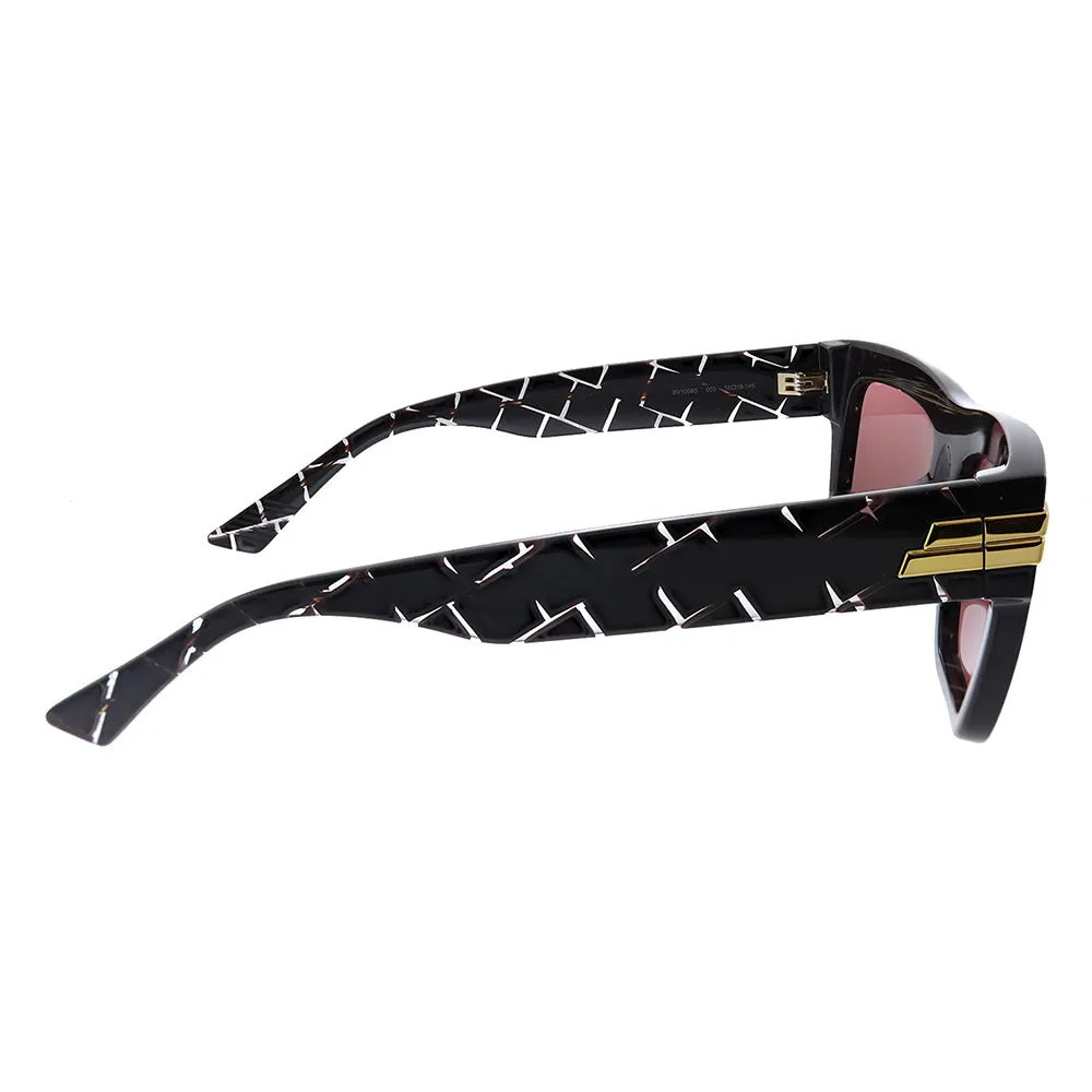 Bottega Veneta  BV 1058S 003 Unisex Rectangle Sunglasses