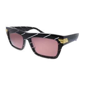 Bottega Veneta  BV 1058S 003 Unisex Rectangle Sunglasses