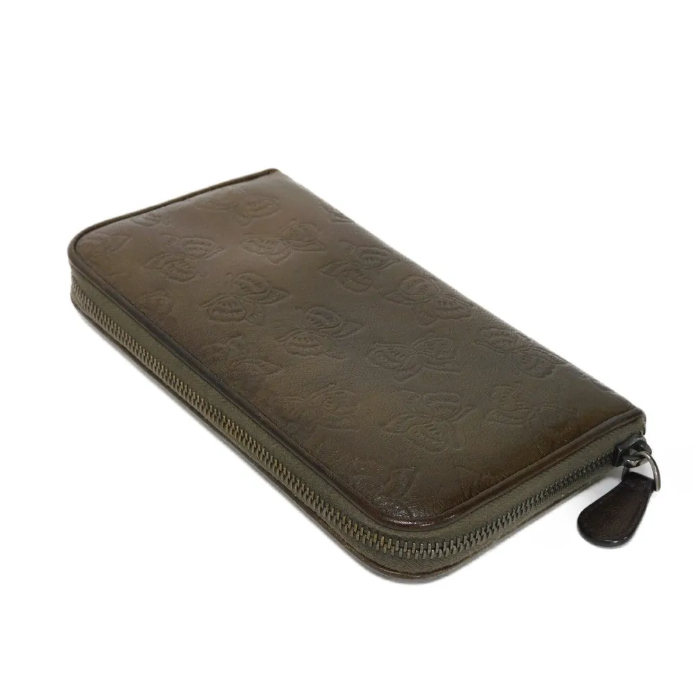 Bottega Veneta Calfskin Zip Around Wallet
