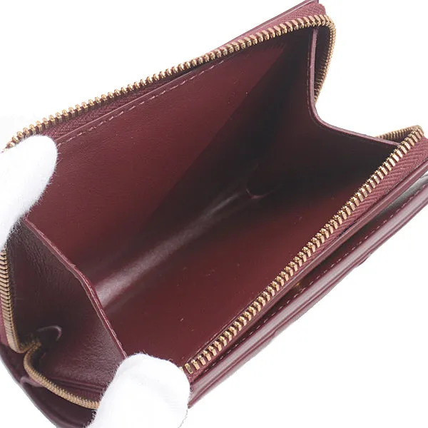 Bottega Veneta Intrecciato Bifold Zip Wallet 701458