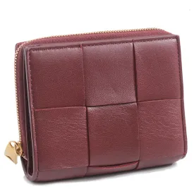 Bottega Veneta Intrecciato Bifold Zip Wallet 701458