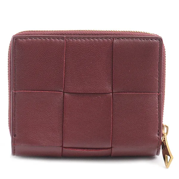 Bottega Veneta Intrecciato Bifold Zip Wallet 701458