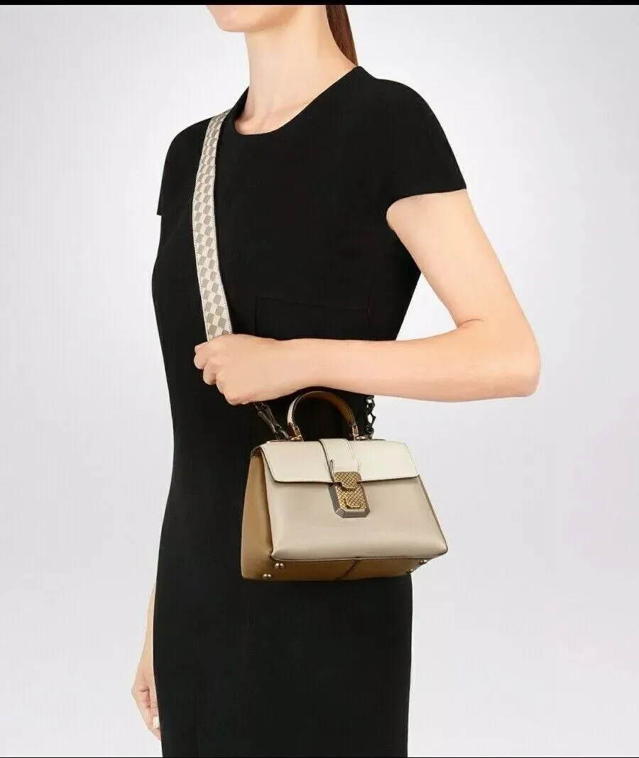 BOTTEGA VENETA NAPPA LEATHER MINI PIAZZA BAG