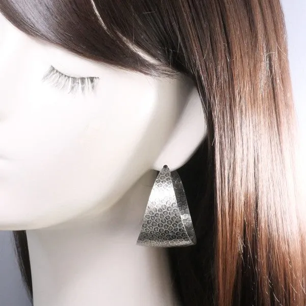Bottega Veneta Silver Earrings