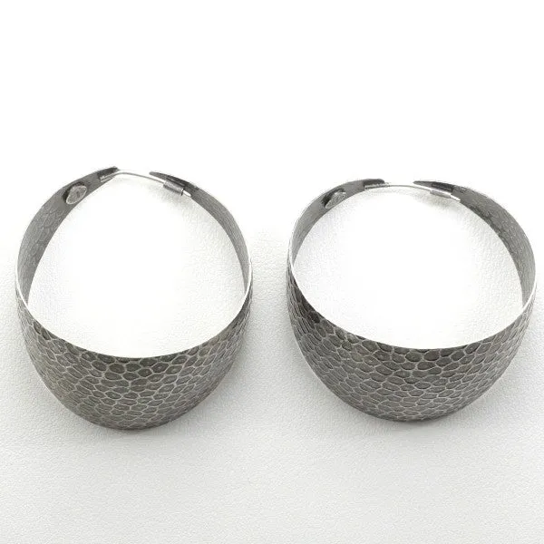 Bottega Veneta Silver Earrings