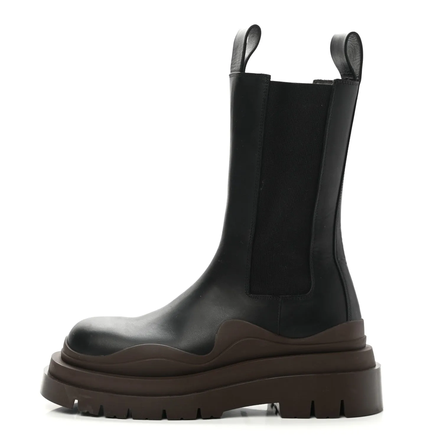 BOTTEGA VENETA TIRE CHELSEA BOOTS