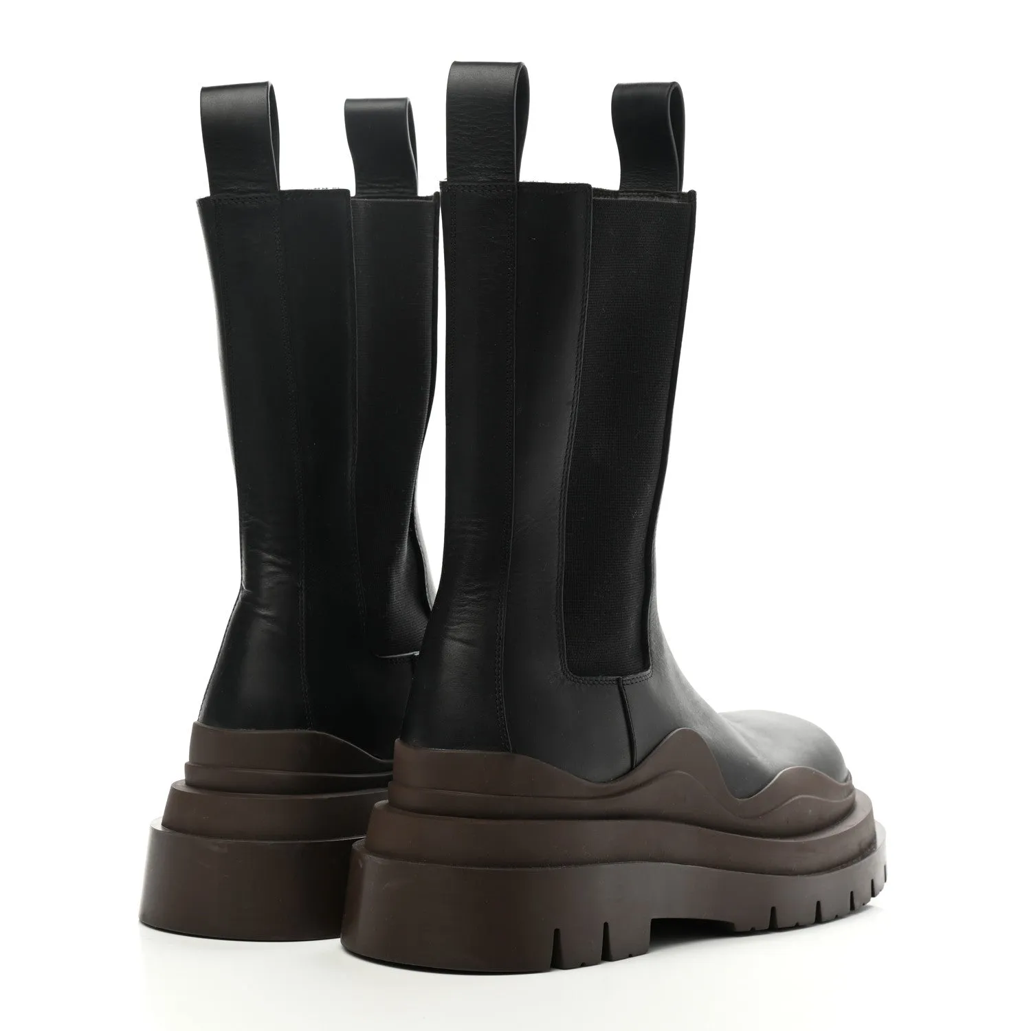 BOTTEGA VENETA TIRE CHELSEA BOOTS