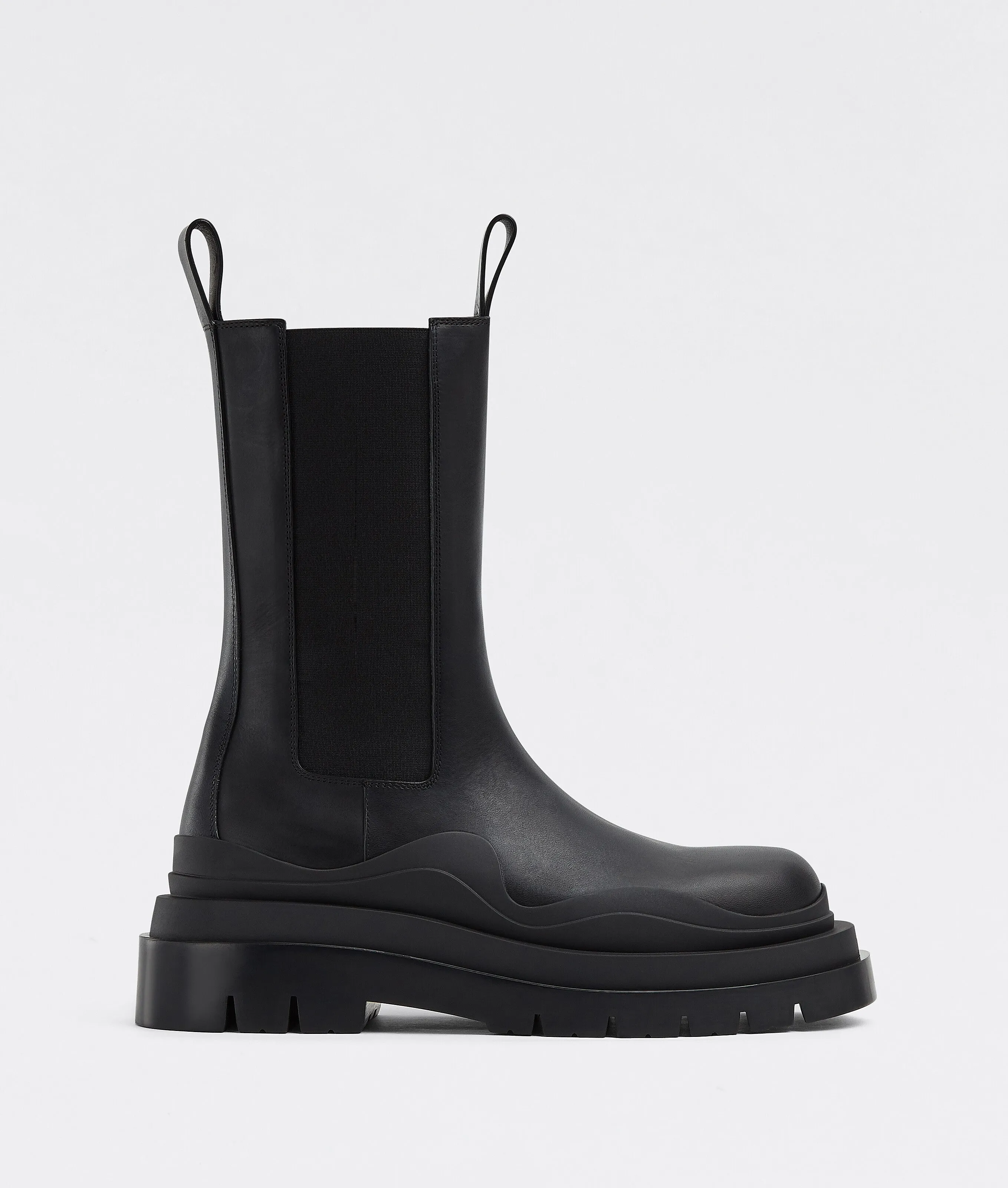 BOTTEGA VENETA TIRE CHELSEA BOOTS
