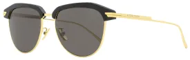 Bottega Veneta Unisex Alternative Fit Sunglasses BV1112SA 001 Black/Gold 54mm