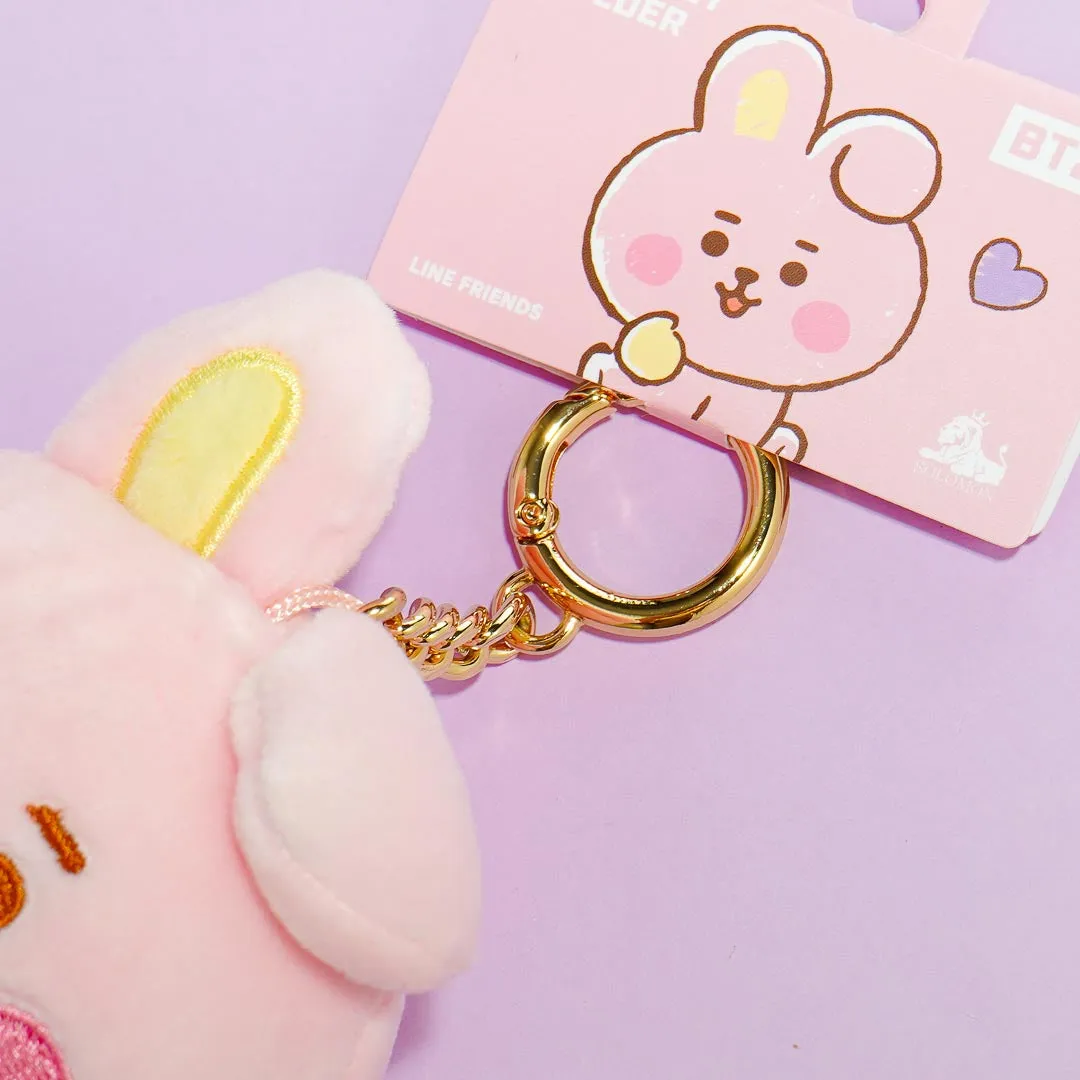 BT21 Baby Plushie Reel Key Holder - COOKY