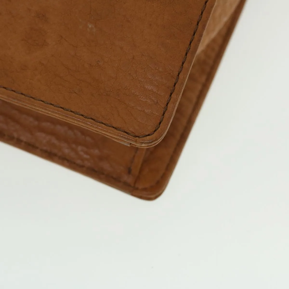 BURBERRYSs Briefcase Leather Brown Auth bs7549