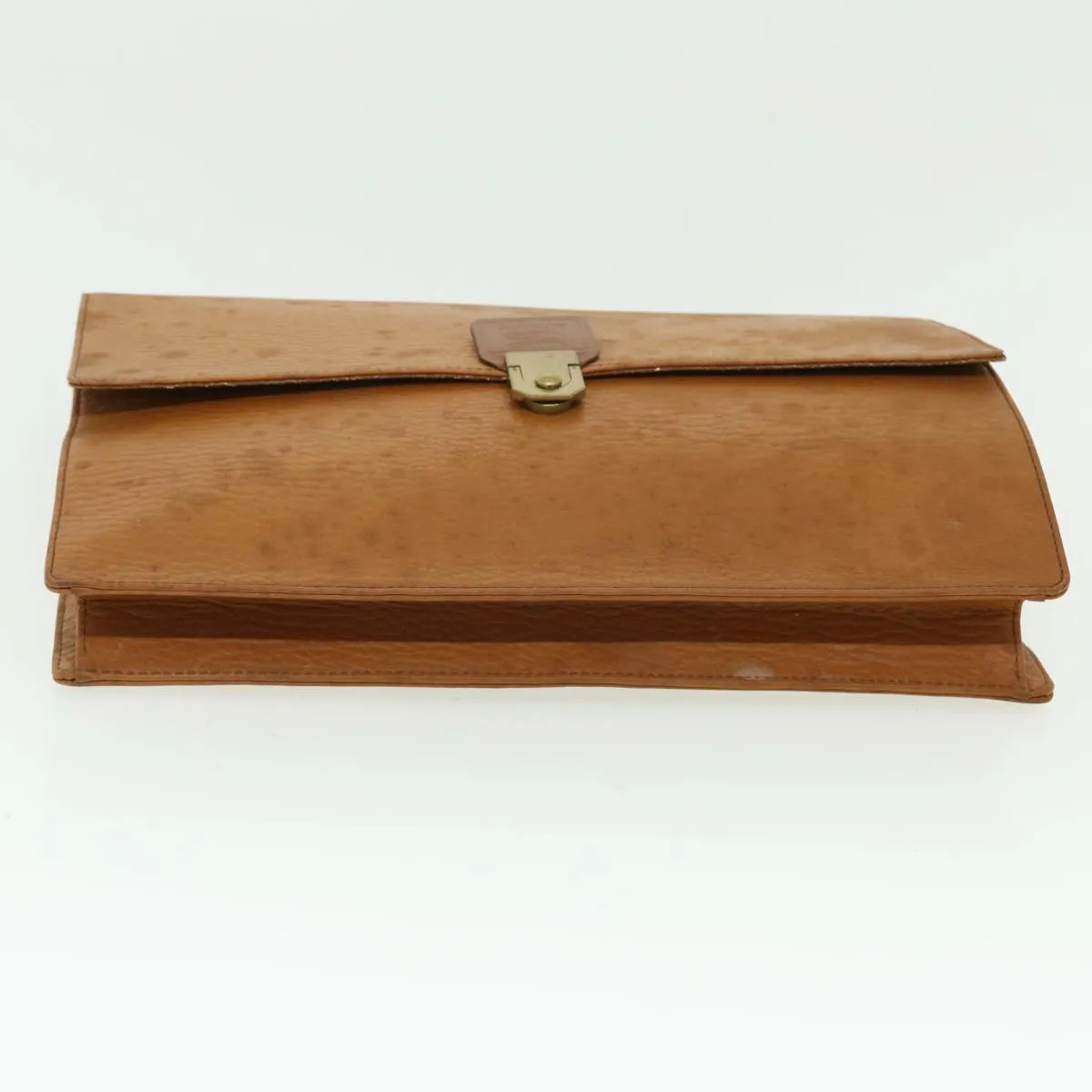BURBERRYSs Briefcase Leather Brown Auth bs7549