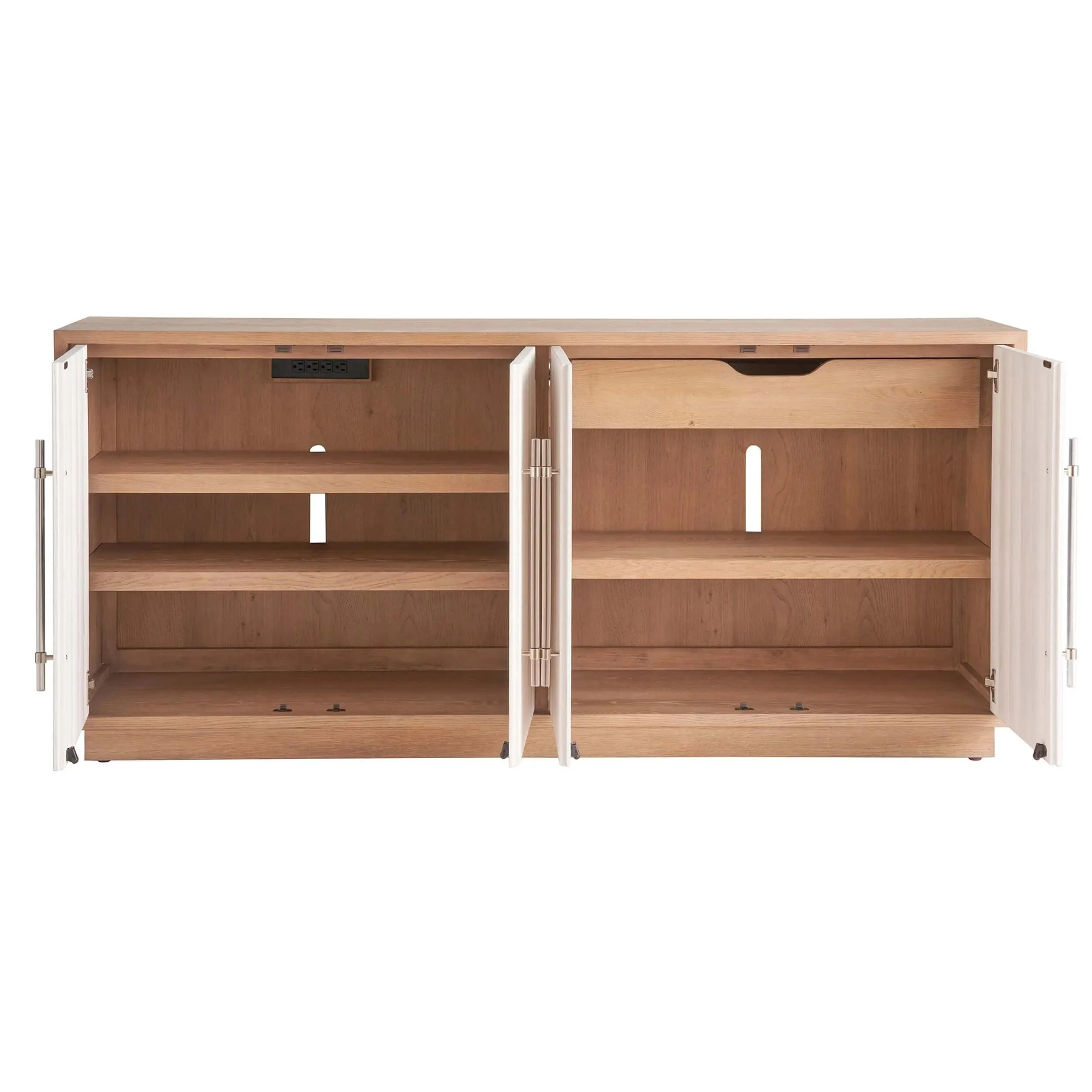 Camden Credenza, Sand Dune/White Sand