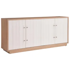 Camden Credenza, Sand Dune/White Sand