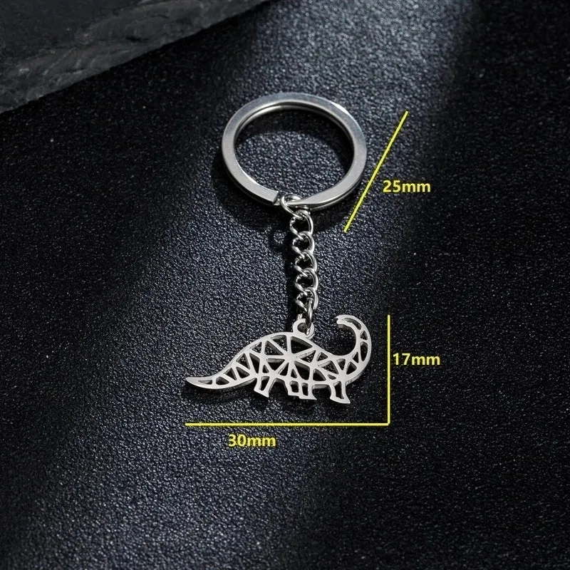 Casual Simple Style Animal Stainless Steel Keychain