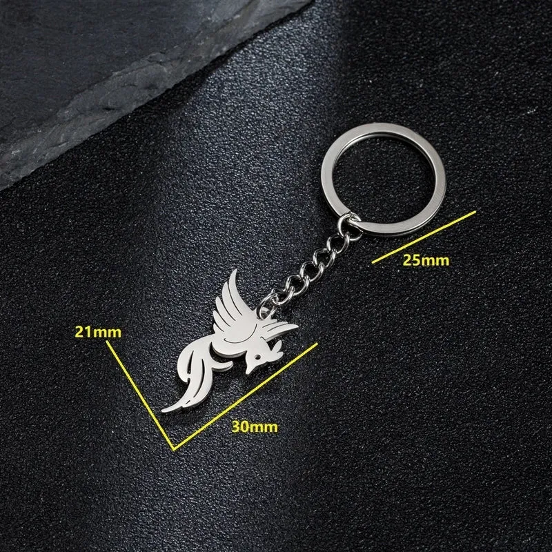 Casual Simple Style Animal Stainless Steel Keychain
