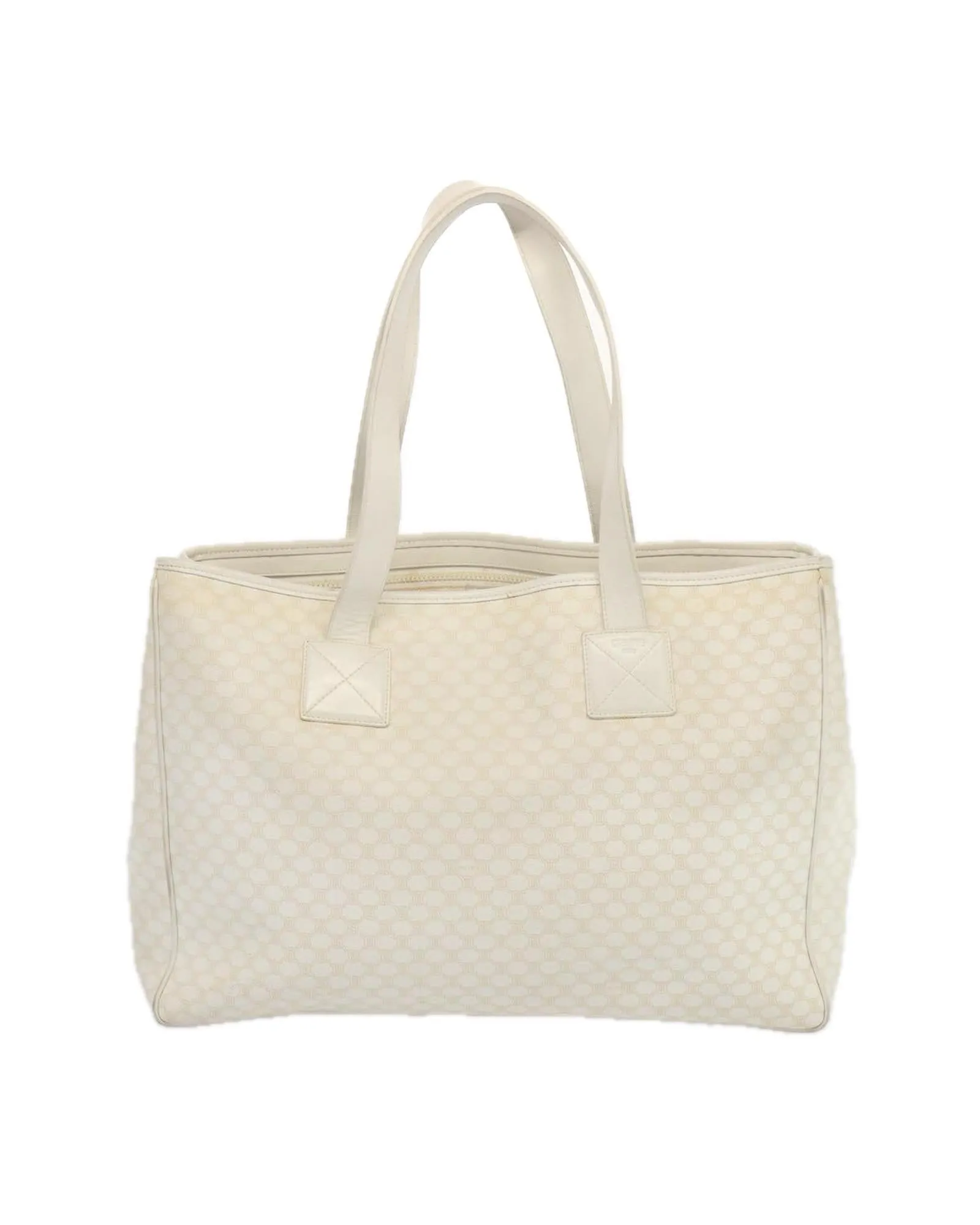 CELINE Cabas Phantom Tote Bag White
