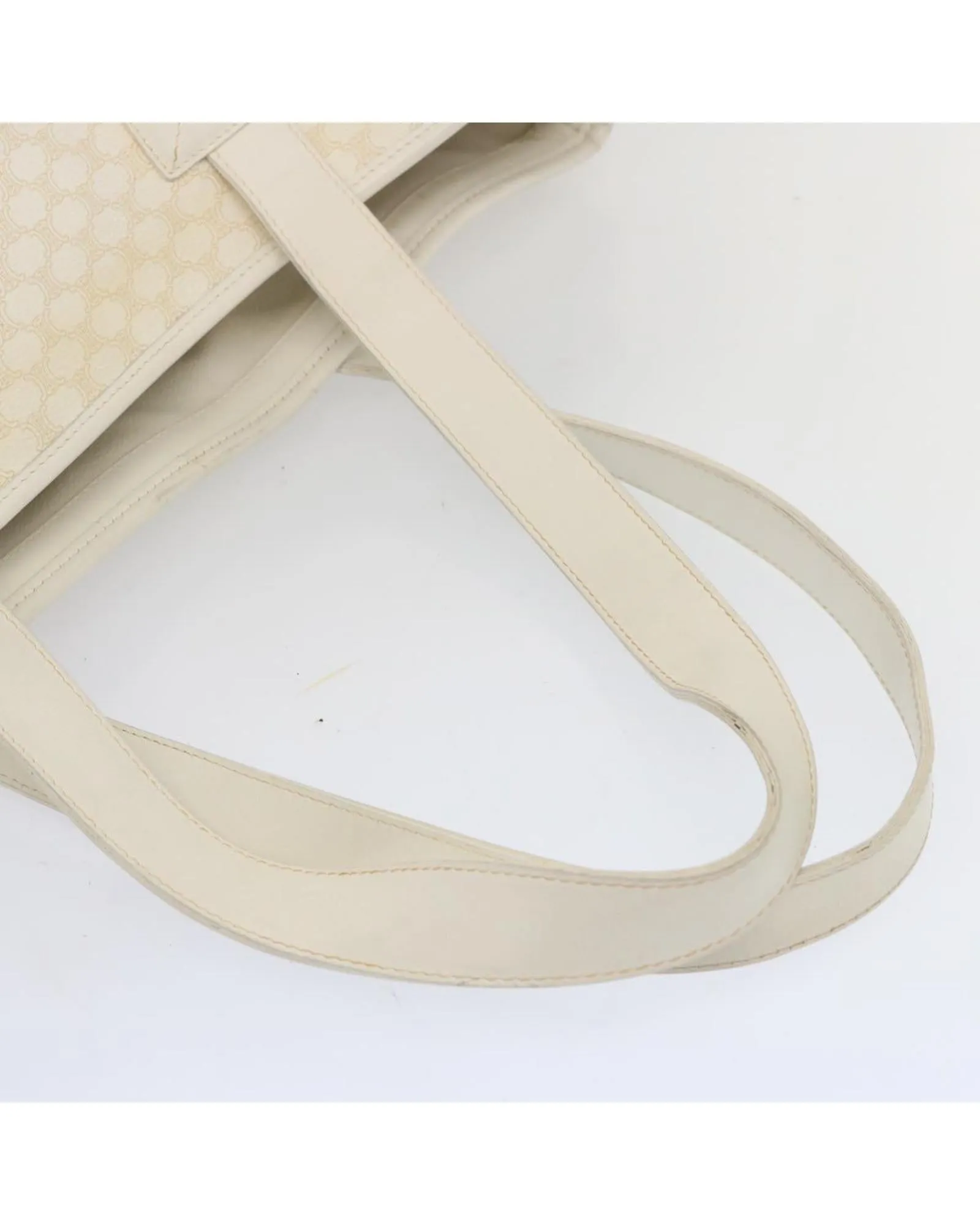 CELINE Cabas Phantom Tote Bag White