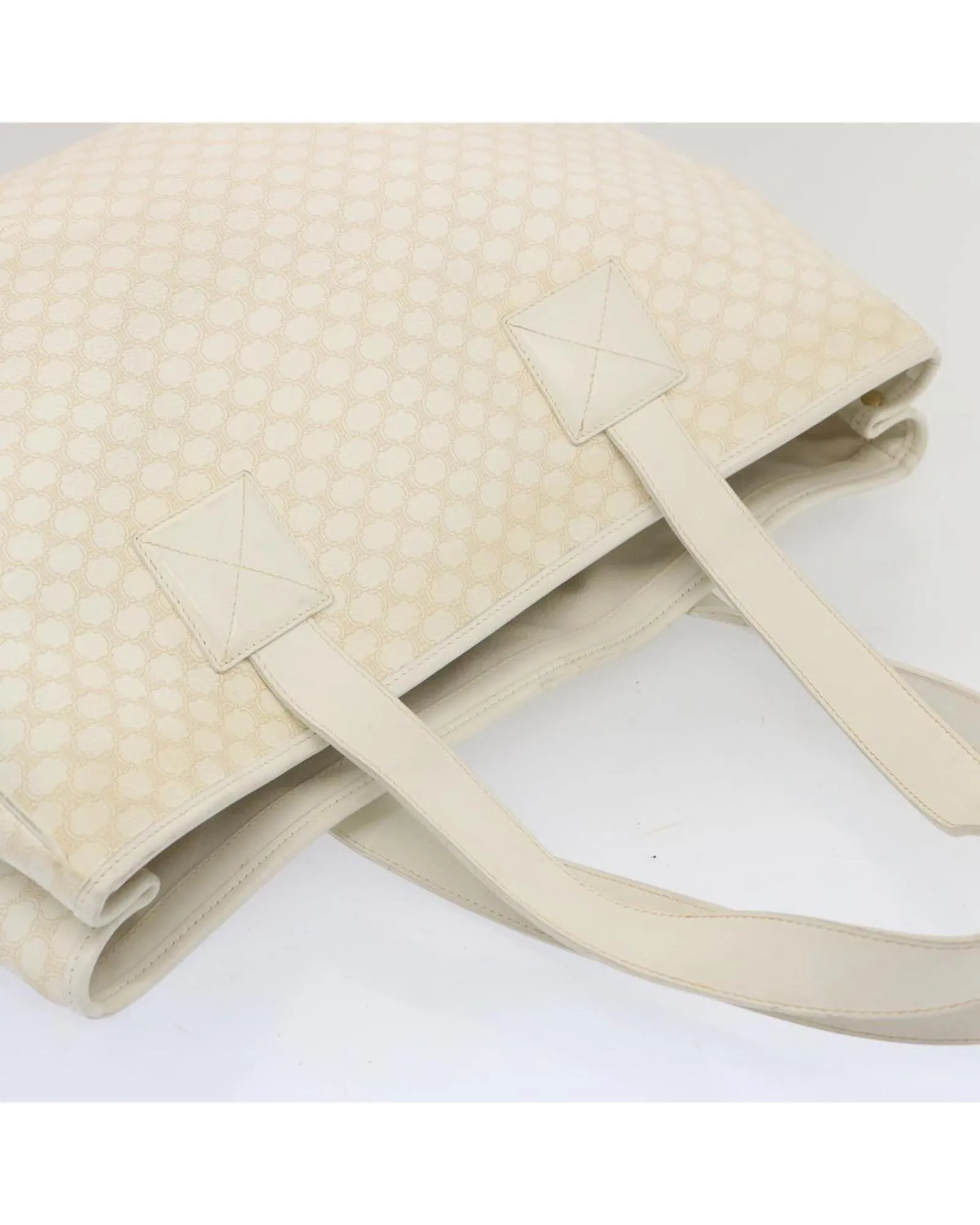 CELINE Cabas Phantom Tote Bag White