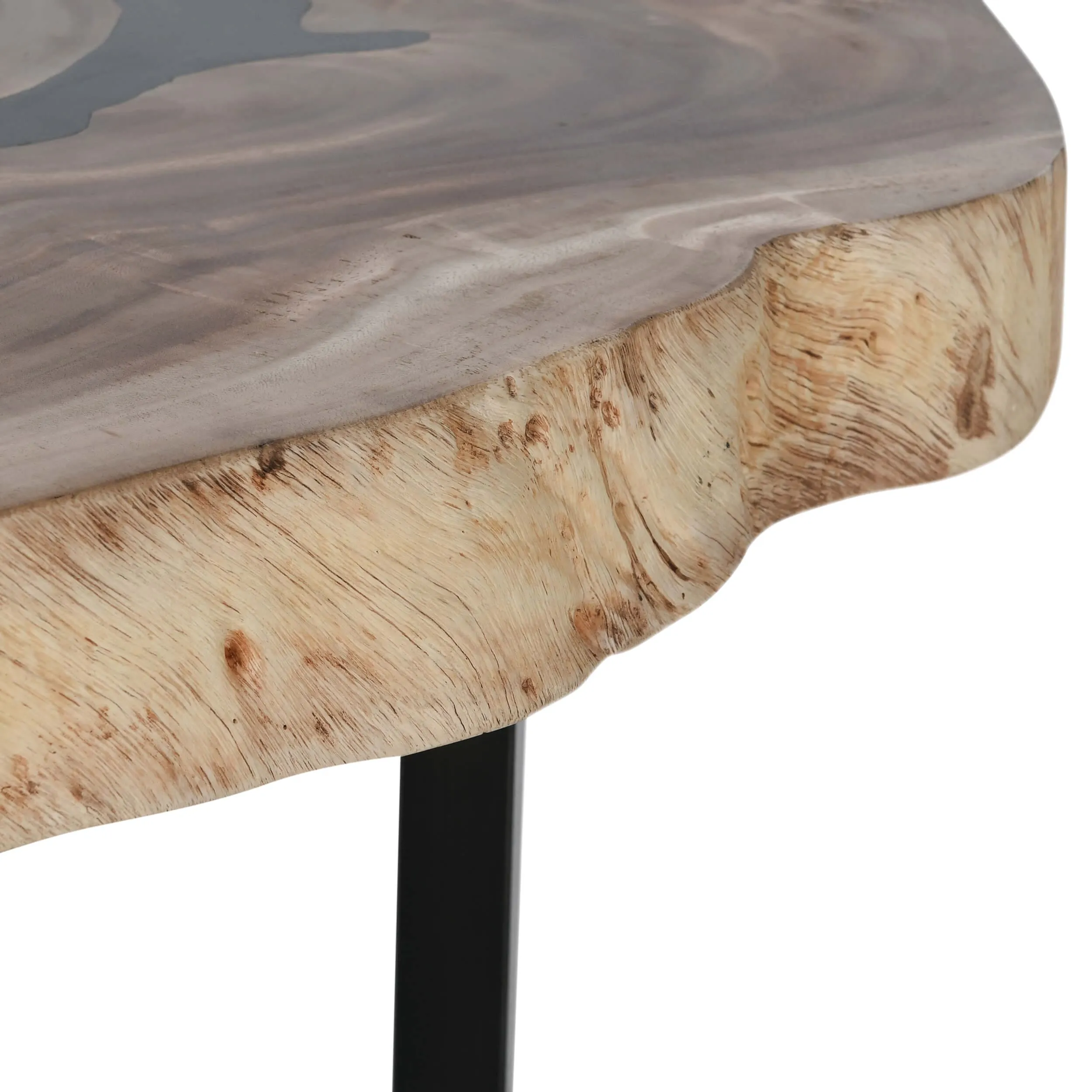 Celine Live Edge Coffee Table, Natural