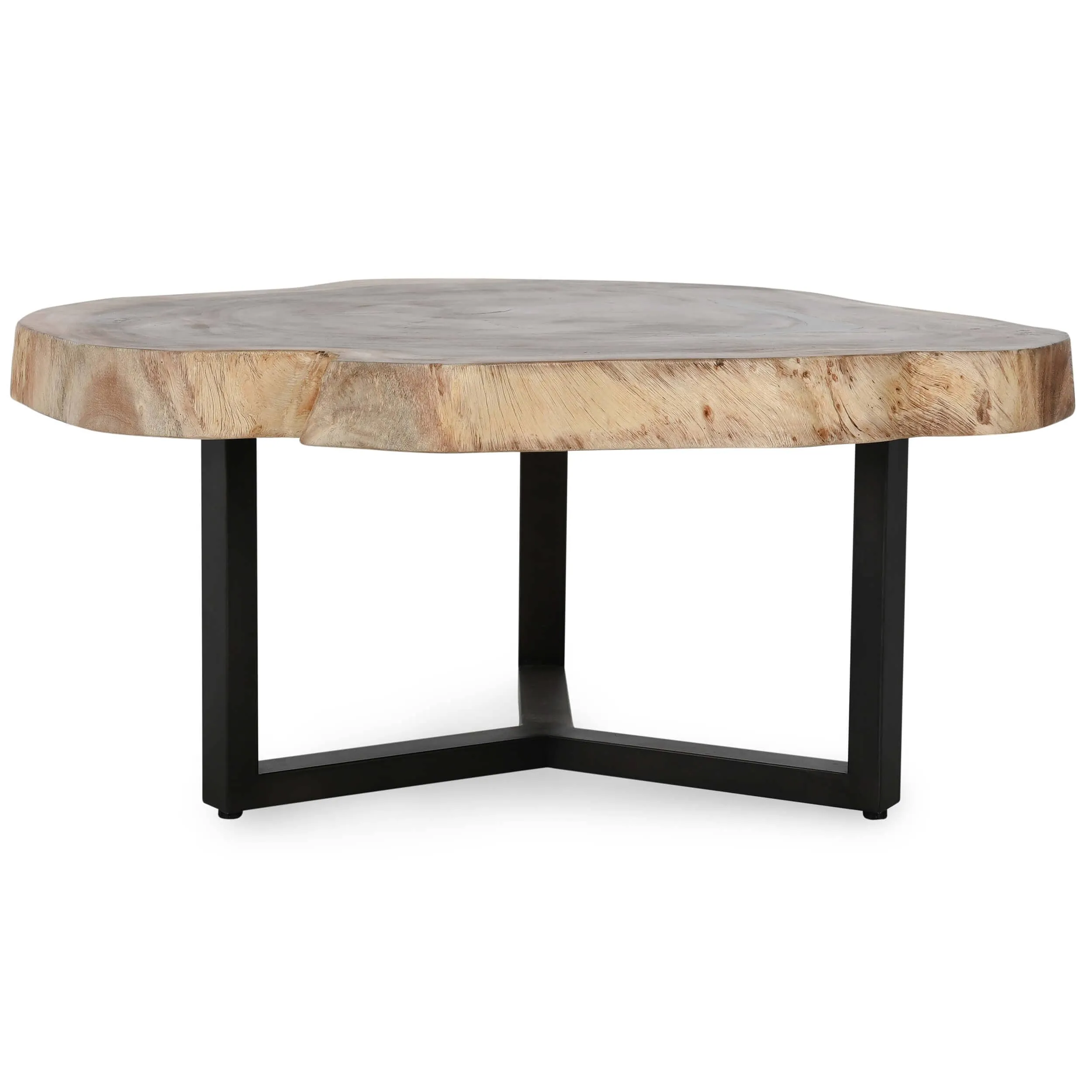 Celine Live Edge Coffee Table, Natural