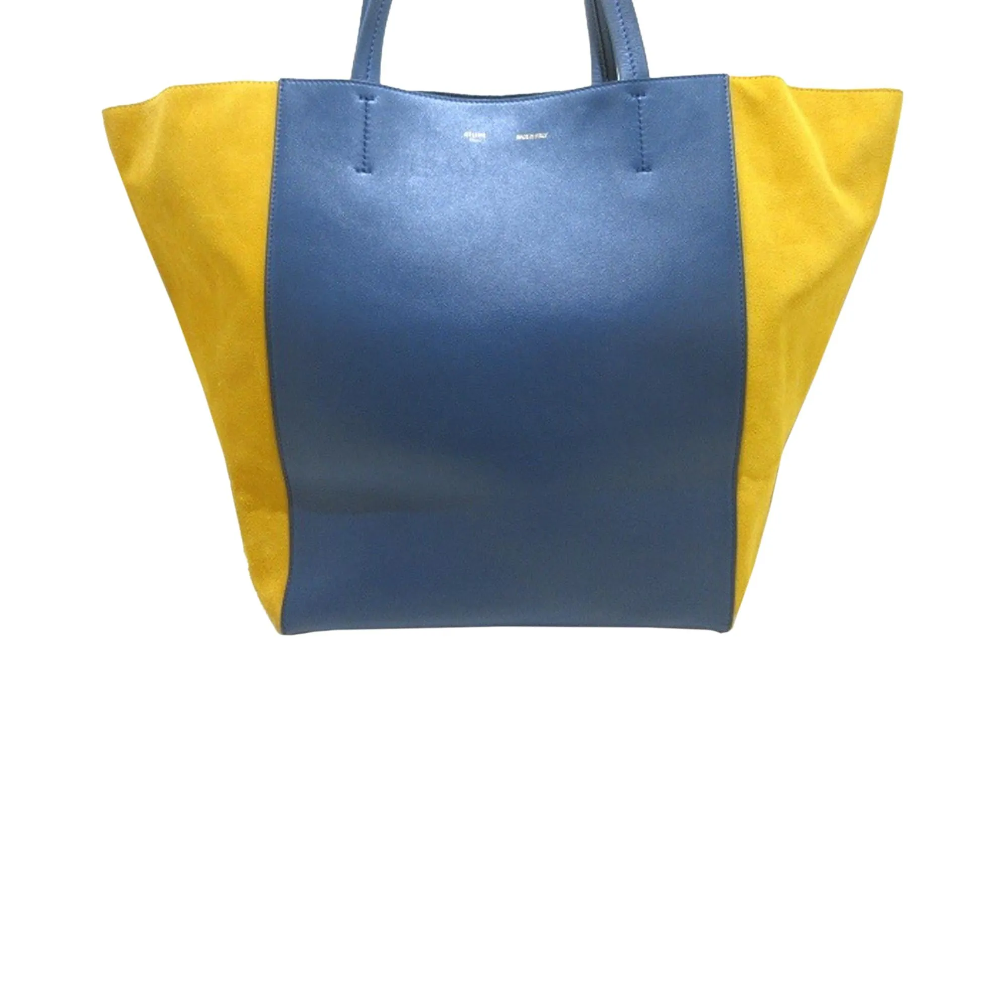 Celine Medium Bicolor Cabas Phantom Tote