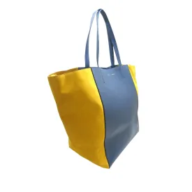 Celine Medium Bicolor Cabas Phantom Tote