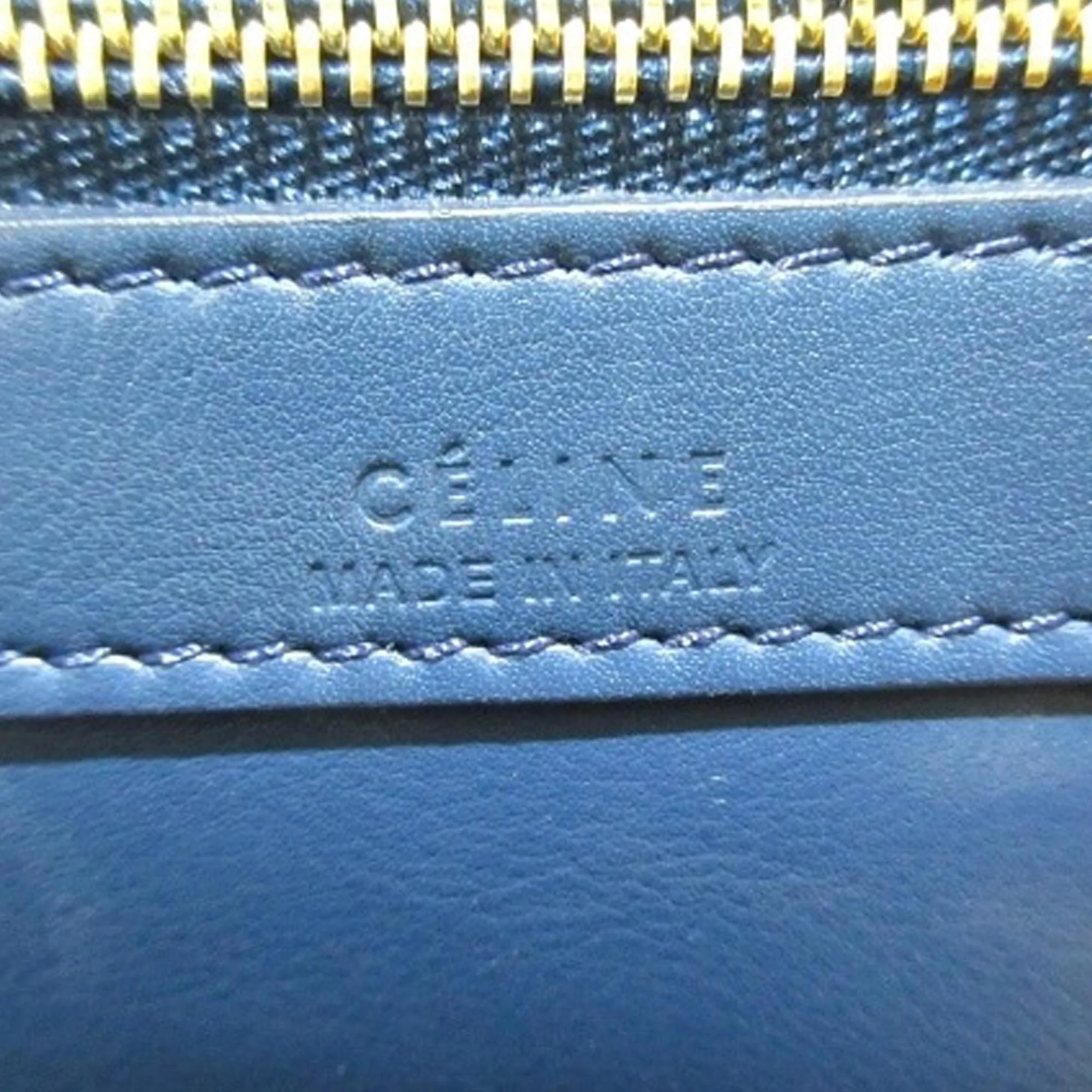 Celine Medium Bicolor Cabas Phantom Tote