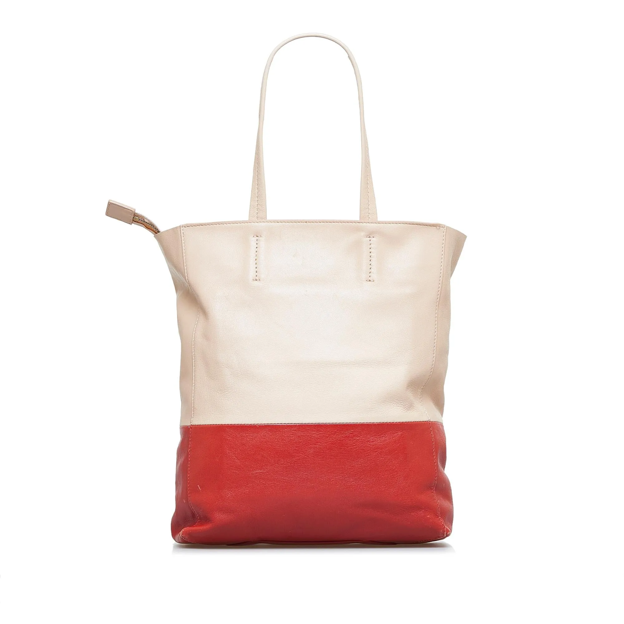 Celine Vertical Cabas Bicolor Tote Bag (SHG-DM2TC7)