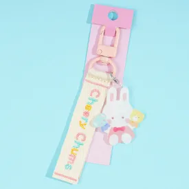 Cheery Chums Embroidered Tag Key Holder