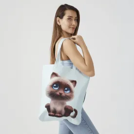 Cute Kitten Tote Bags