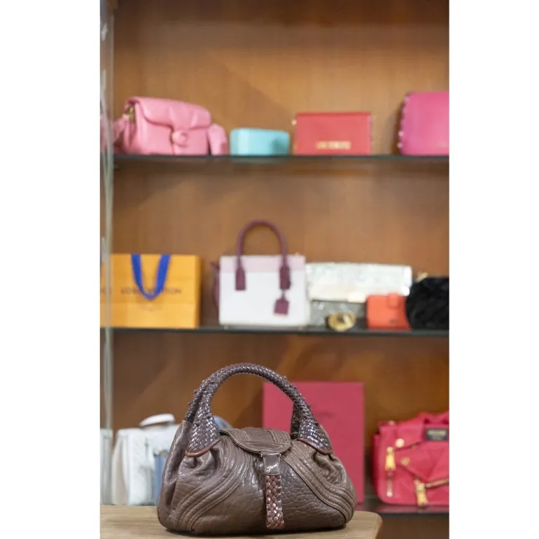 Fendi Biker Quilted Spy Shoulder Bag