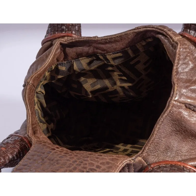 Fendi Biker Quilted Spy Shoulder Bag