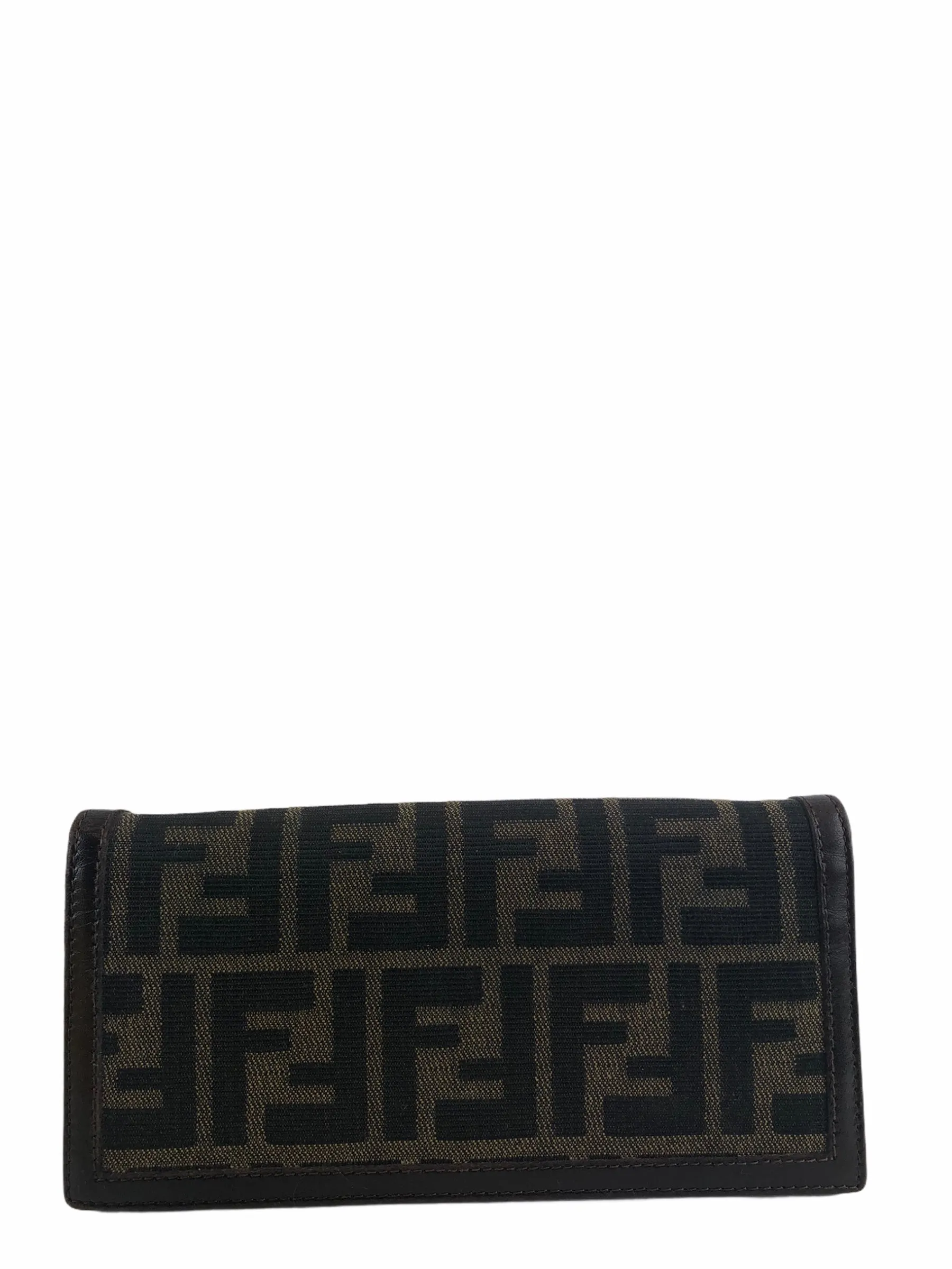 Fendi Monogram Canvas Wallet