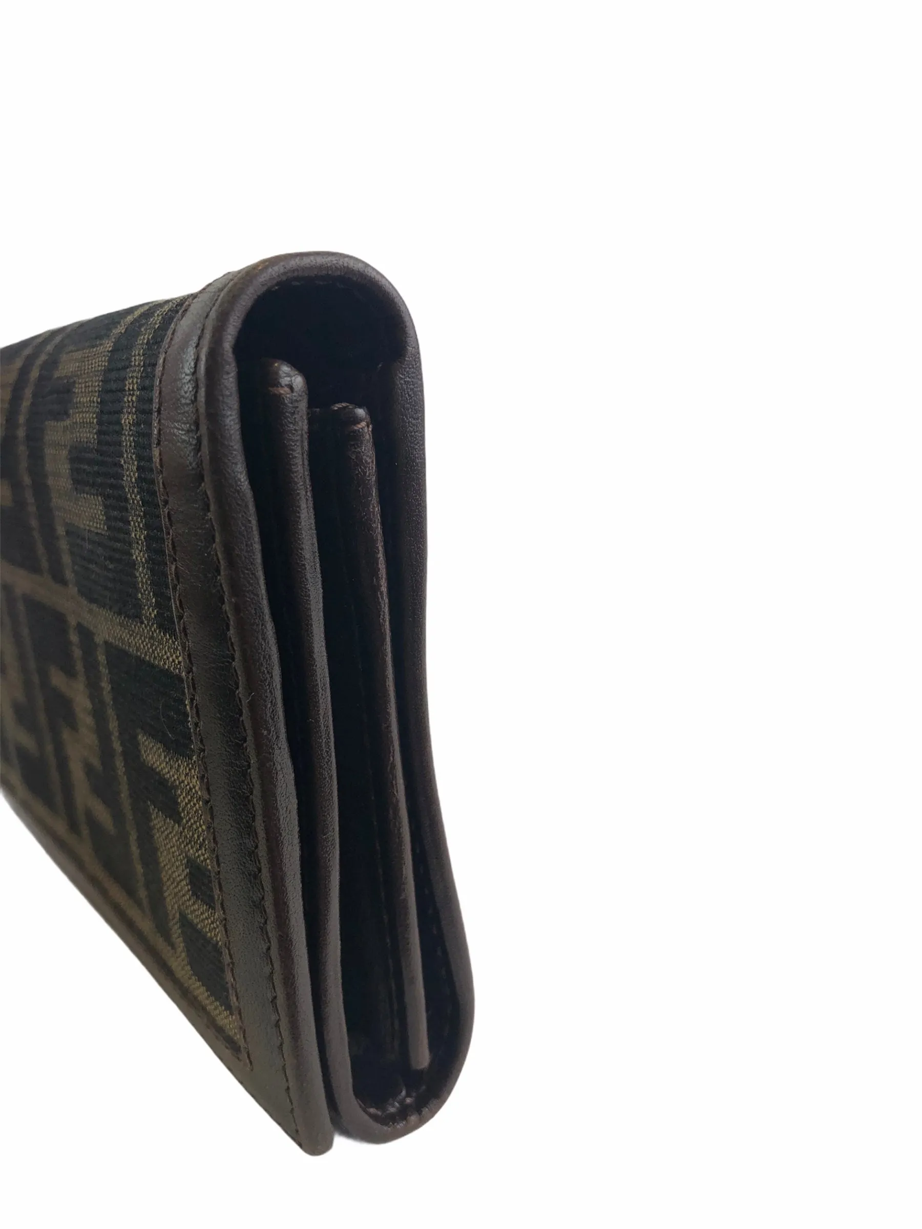 Fendi Monogram Canvas Wallet