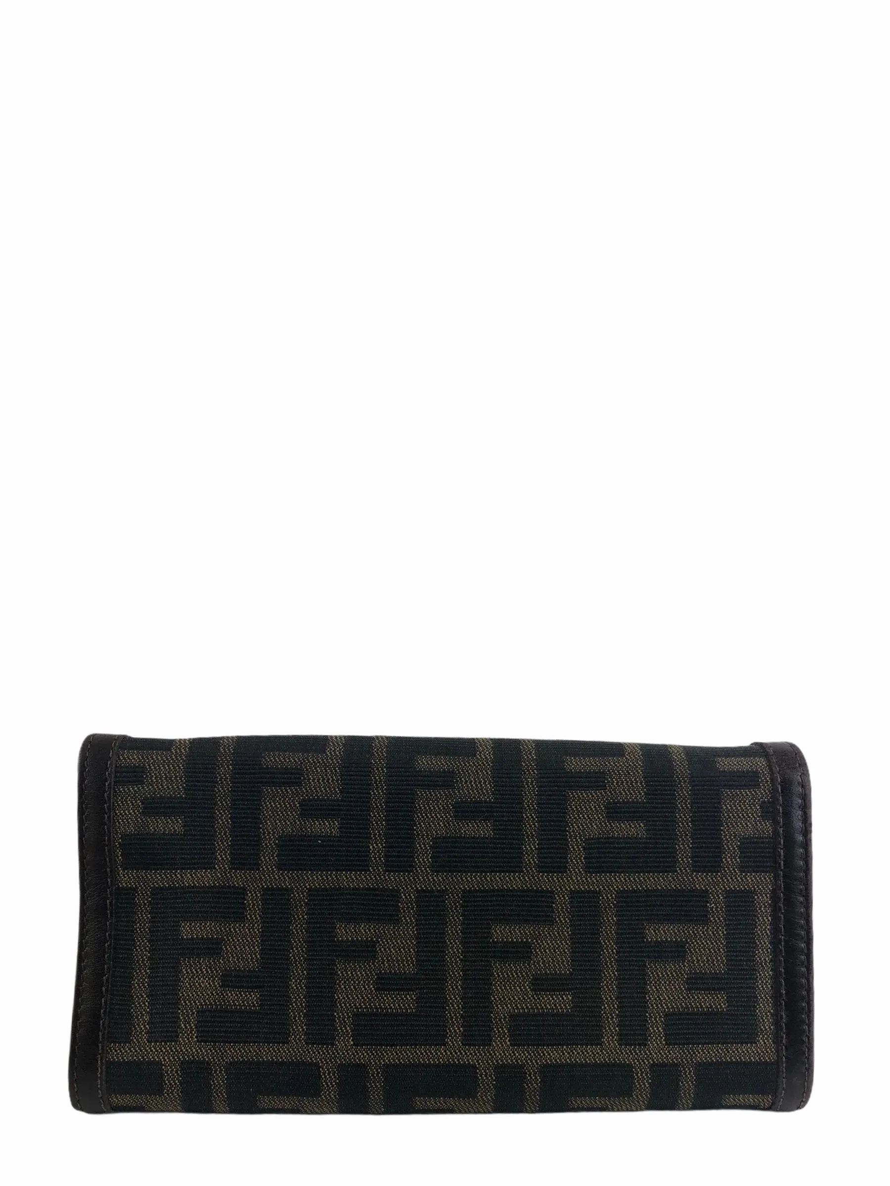 Fendi Monogram Canvas Wallet