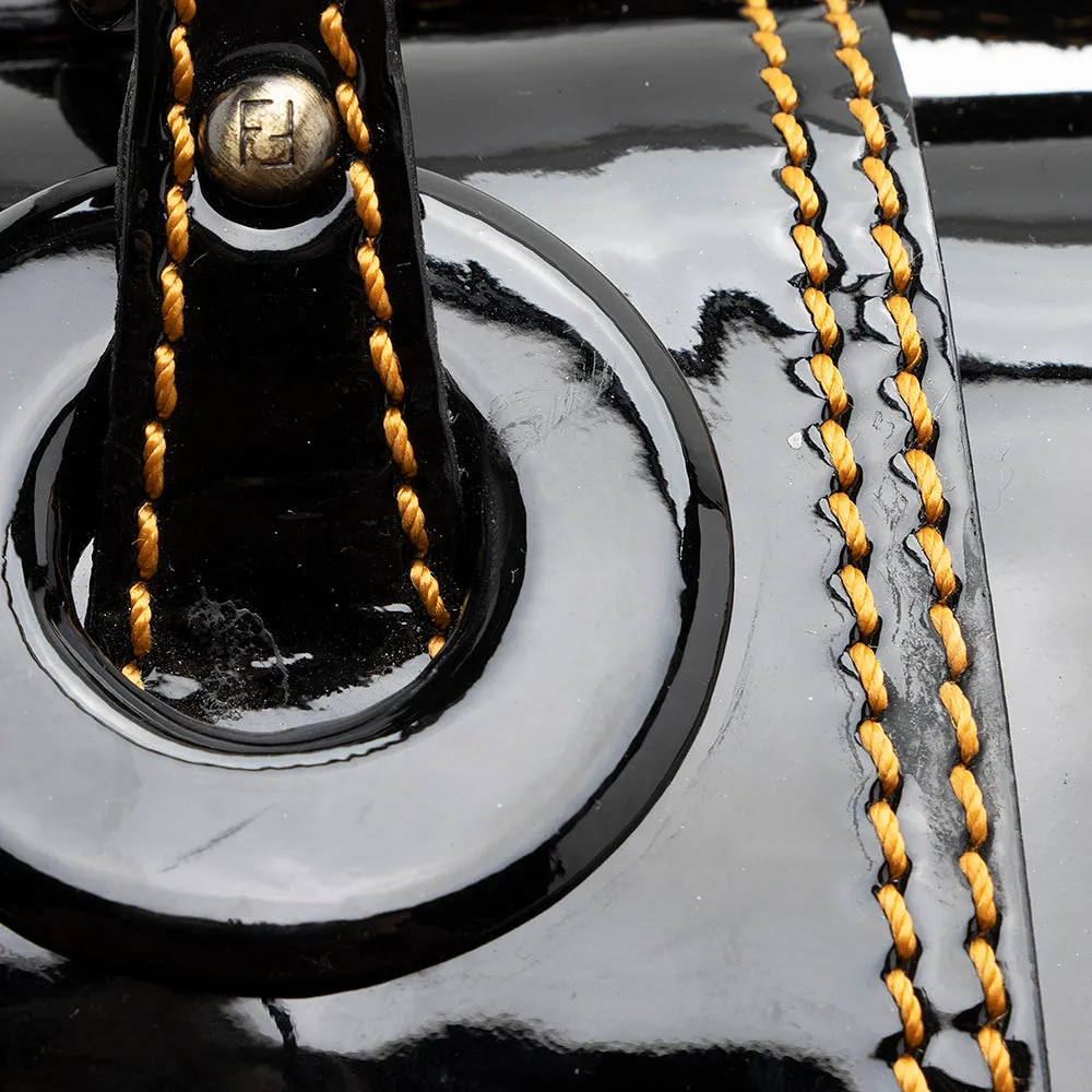 Fendi Patent Leather B Buckle Bag (SHF-19895)