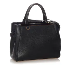 Fendi Petit 2Jours Leather Satchel (SHG-27993)
