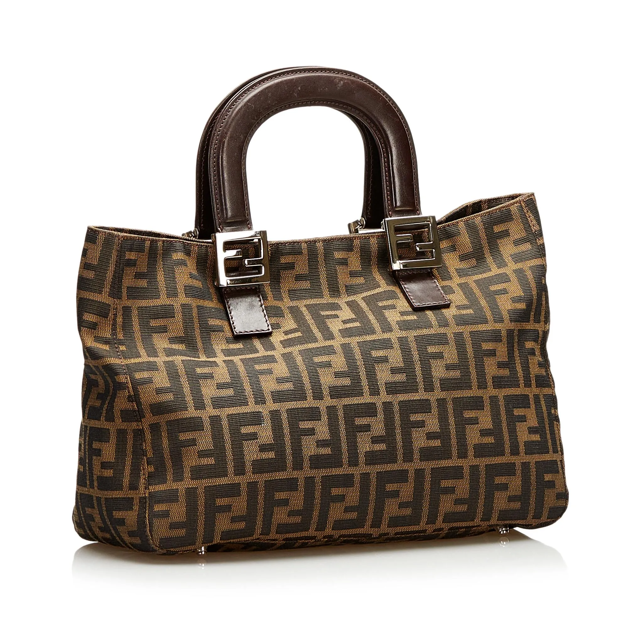 Fendi Zucca Handle Bag (SHG-36063)