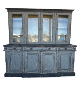 French Break Front Cabinet 1930